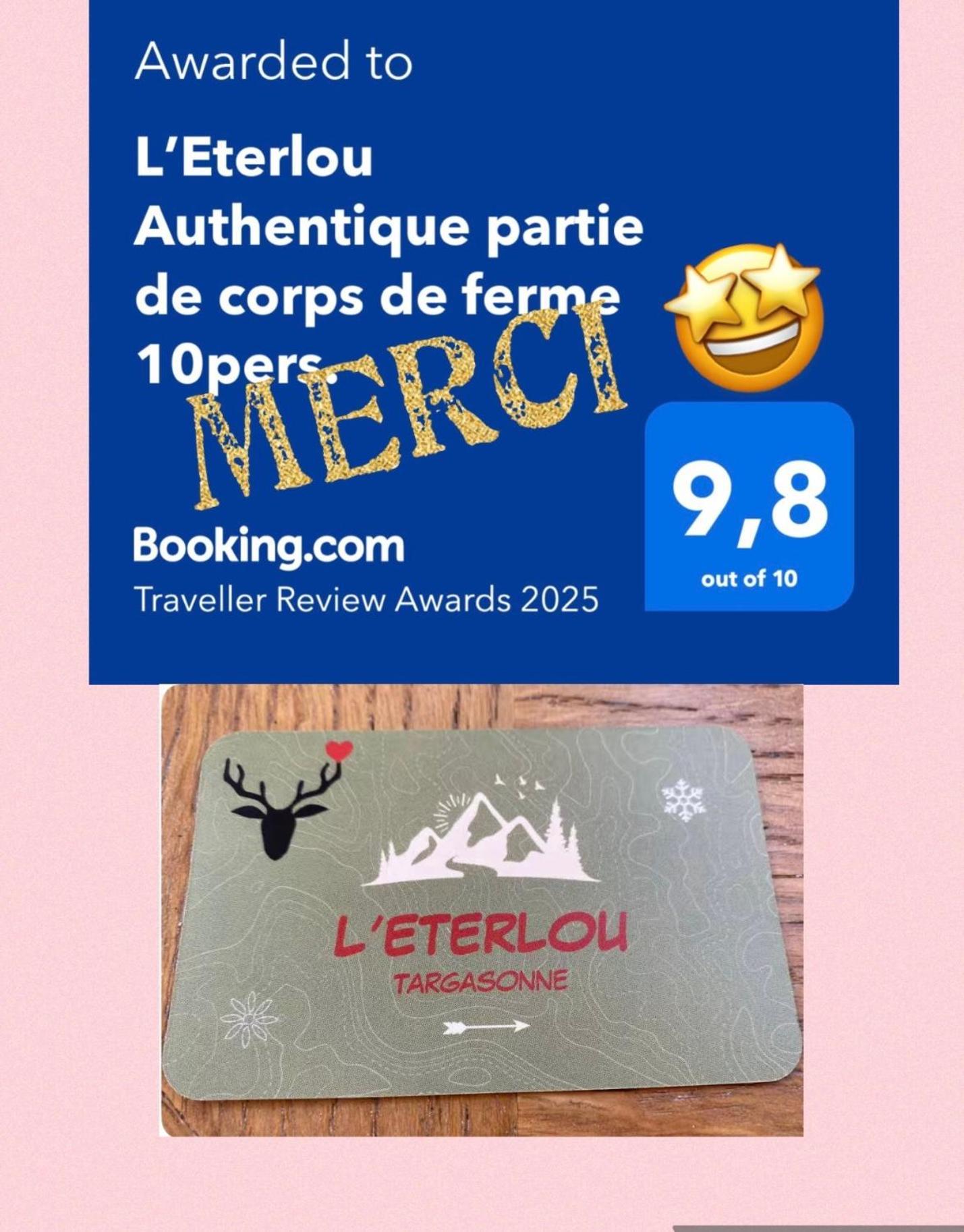 Targassonne L'Eterlou Authentique Partie De Corps De Ferme 10Pers.ヴィラ エクステリア 写真